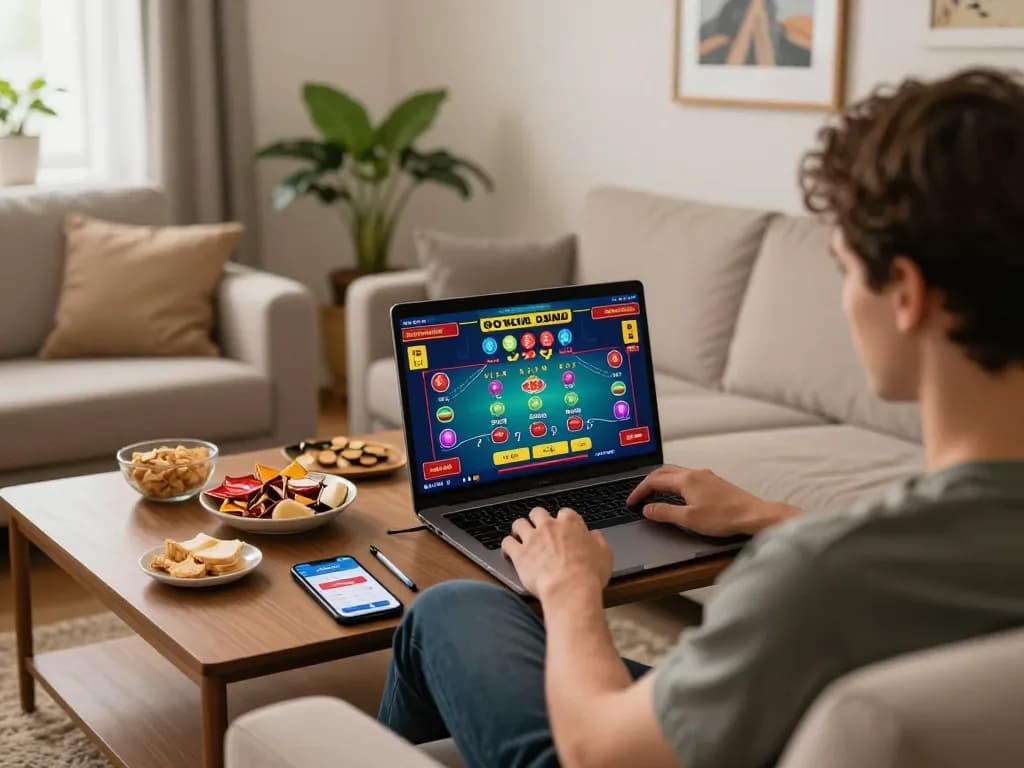 Engage with dagelan4d online gaming experience from home, showcasing interactive live dealer action.