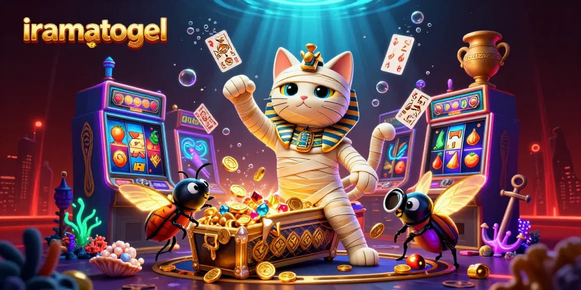 Rasakan keseruan iramatogel dengan kucing mummy Mesir dan simbol slot berkilauan di kasino