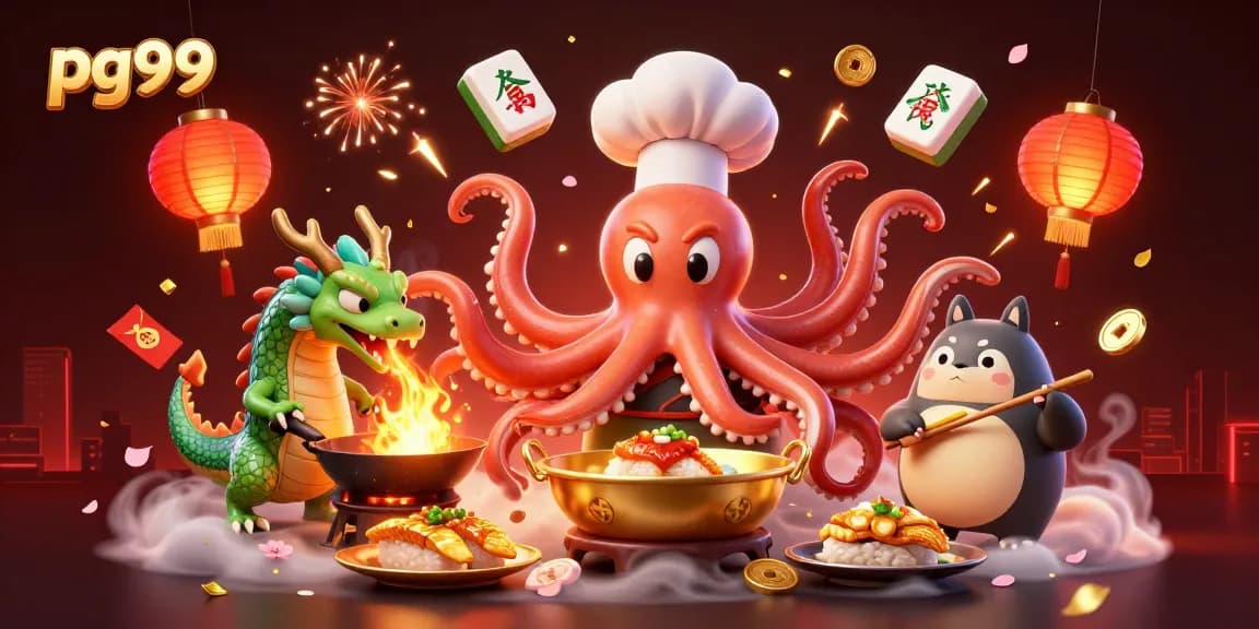 Experience exciting gameplay and winning strategies at pg99 with vibrant casino-themed illustration.
