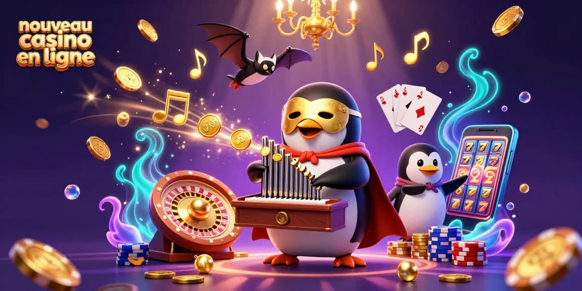 Visitez le nouveau casino en ligne et découvrez des jeux palpitants parmi des pièces d'or et des gemmes étincelantes.