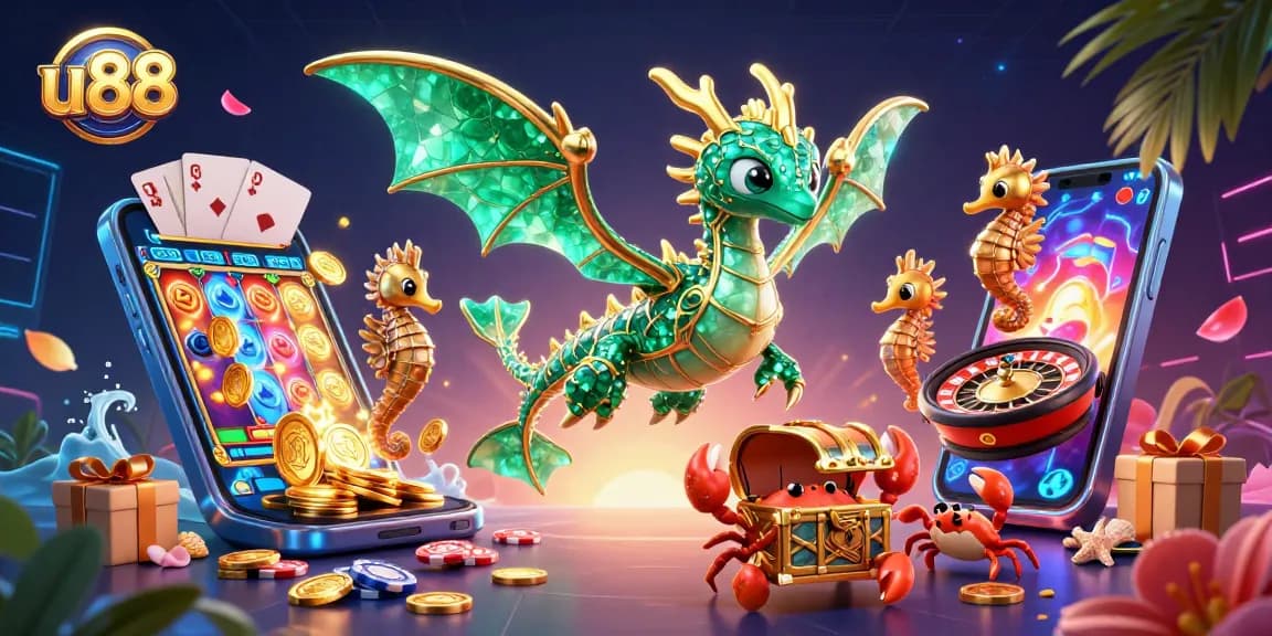 Engage with u88's online gaming magic as you explore thrilling slots and casino adventures.