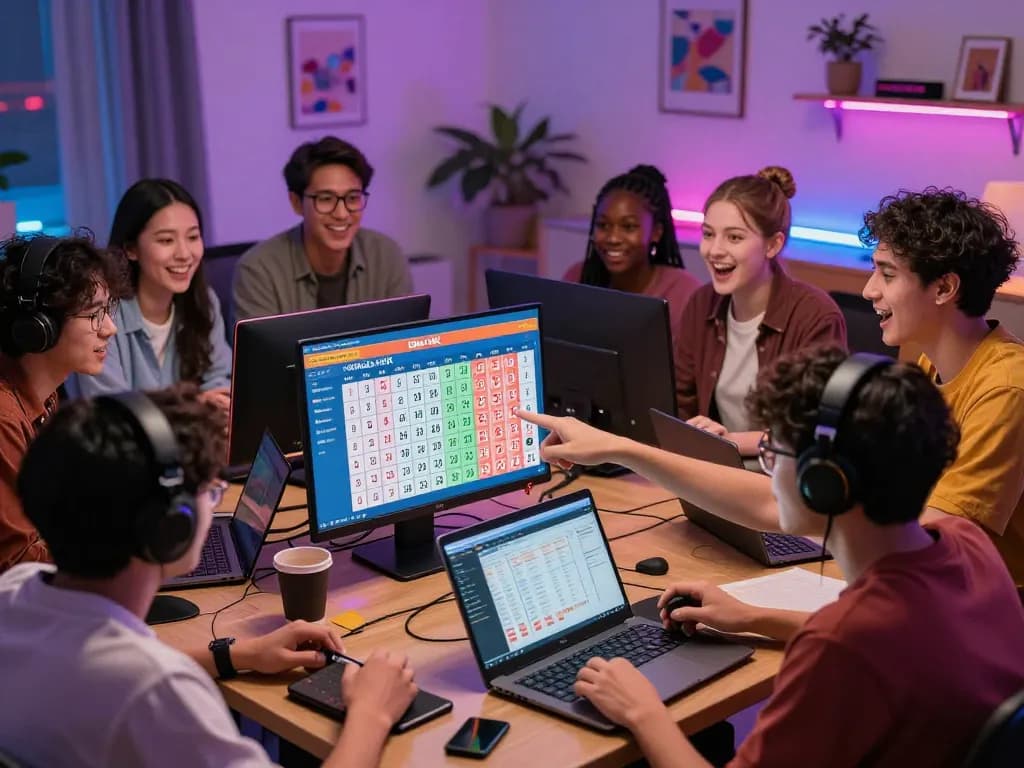 Players engaged with Data HK results in lively online gaming atmosphere.