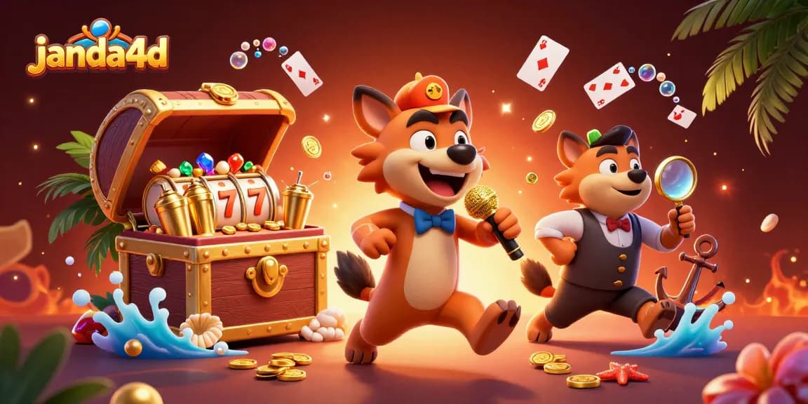 Mainkan janda4d di kasino imersif dengan slot yang menyenangkan dan banyak elemen visual menarik.