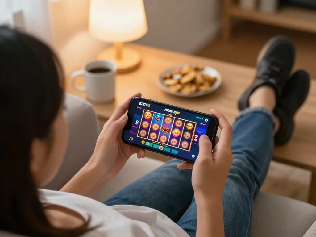 Bermain permainan slot yang mengasyikkan di ponsel pintar Anda dengan SLOT88 resmi apk untuk pengalaman bermain yang mendebarkan.