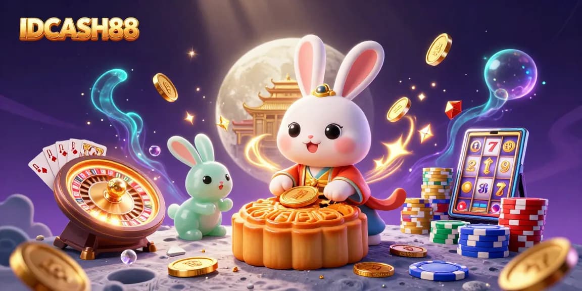 Join the excitement at IDCASH88 with a 3D cartoony lunar casino adventure!