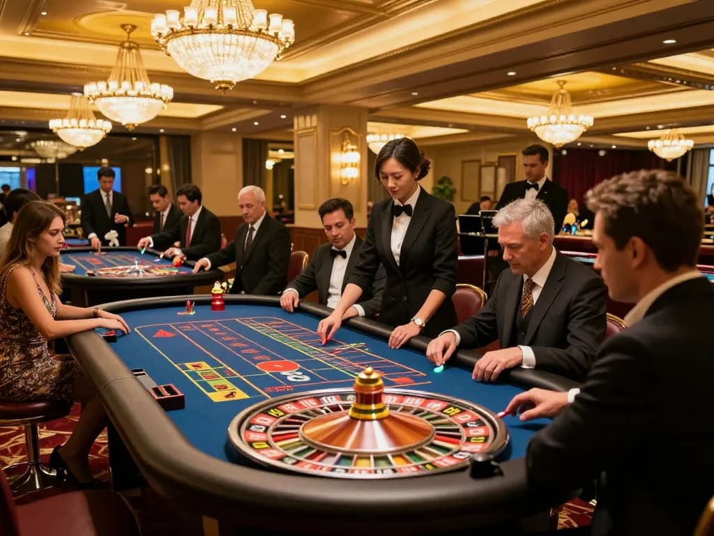 Engage at the roulette table on https://vk88.vc/ featuring dynamic gameplay and luxurious casino ambiance