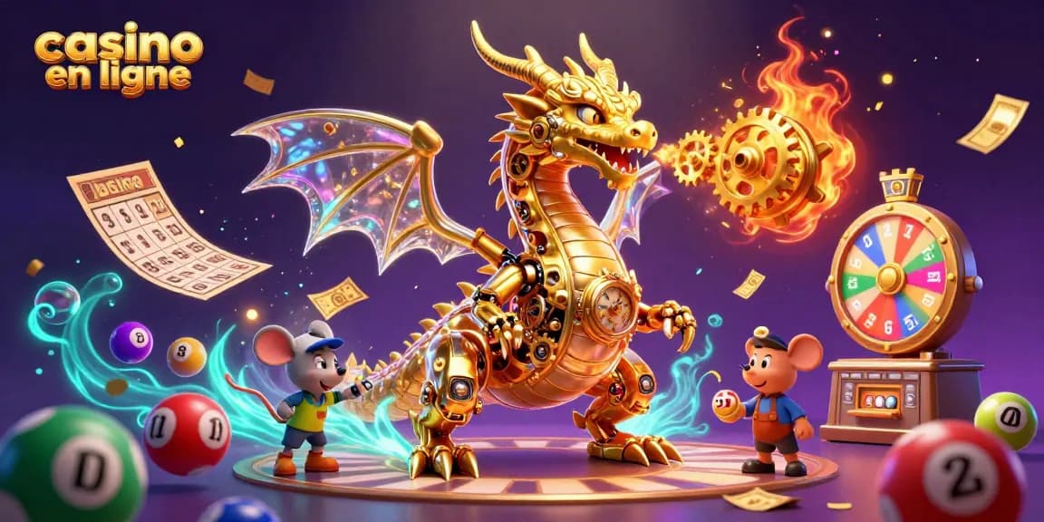 Profitez des jeux de casino en ligne avec une grande diversité d'éléments ludiques.