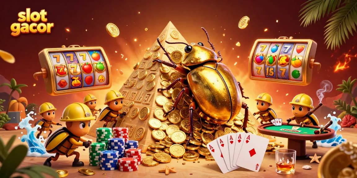 Menggulung koin emas, slot gacor menjadi pusat semangat permainan di kasino.