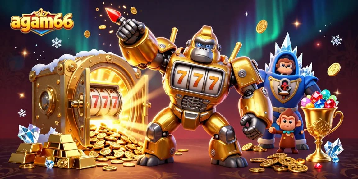 Experience thrilling jackpots with agam66 and dynamic 3D visuals of explosive casino fun.