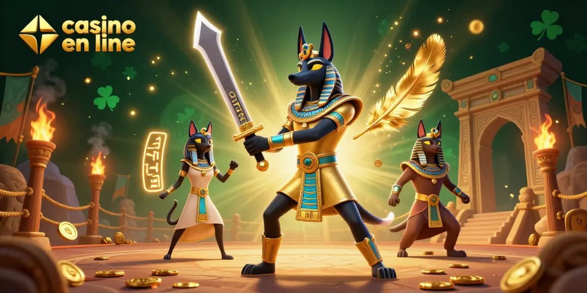 Rêvez avec le casino en ligne tout en jouant avec Anubis et Bastet dans une humidité atmosphérique.