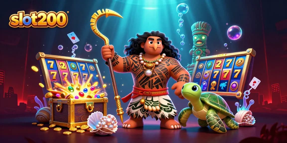 Experience thrilling gameplay with slot200, featuring vibrant casino elements and engaging characters.