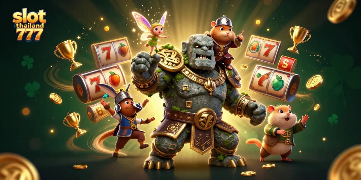 Experience big wins at slot thailand 777 with vibrant symbols and a magical atmosphere.
