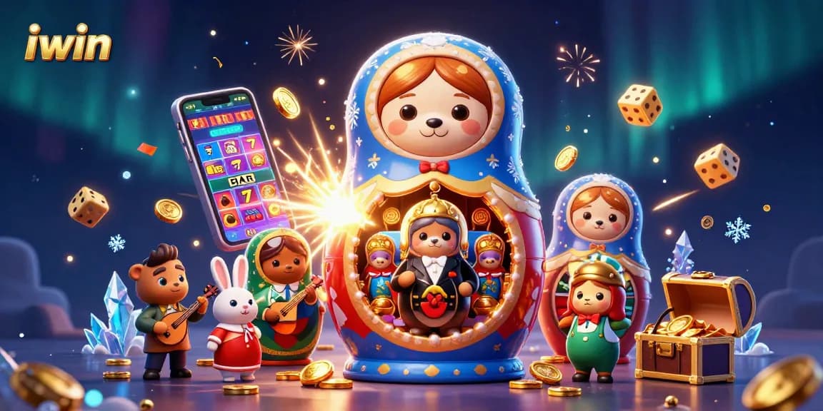 Experience the thrill of iwin with immersive casino elements and vibrant characters.