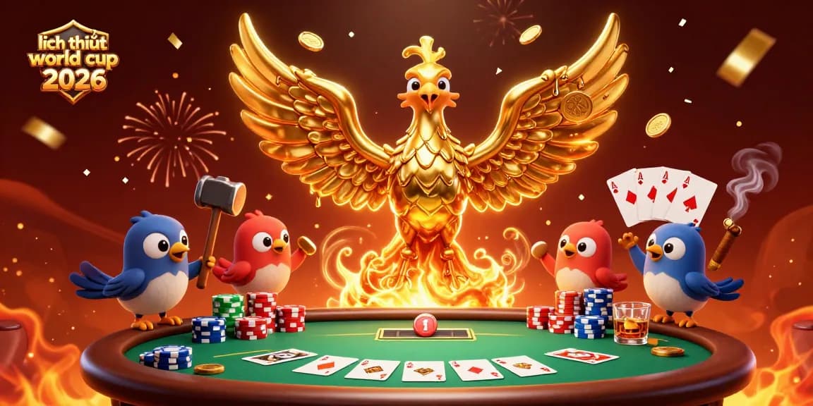 Experience the excitement of lịch thi đấu world cup 2026 with this vibrant 3D casino illustration.