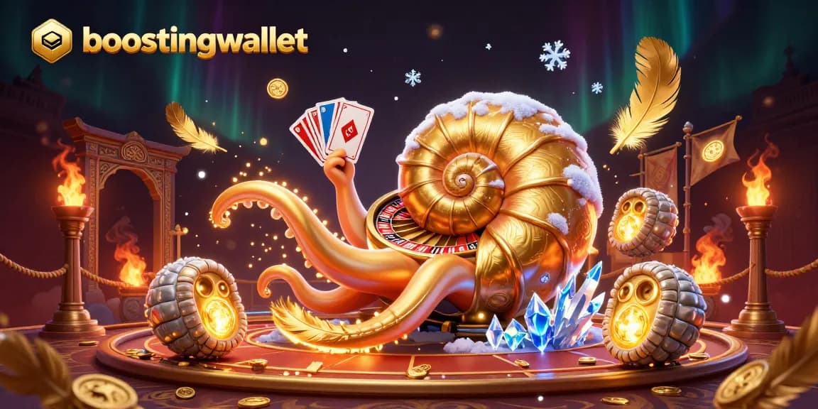 Engage in high-stakes action at boostingwallet with ancient nautilus roulette and vibrant casino elements.