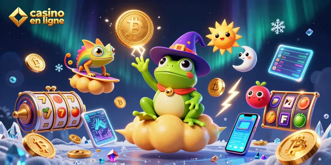 Jouez à casino en ligne et découvrez l'univers des pièces d'or avec des personnages animés.