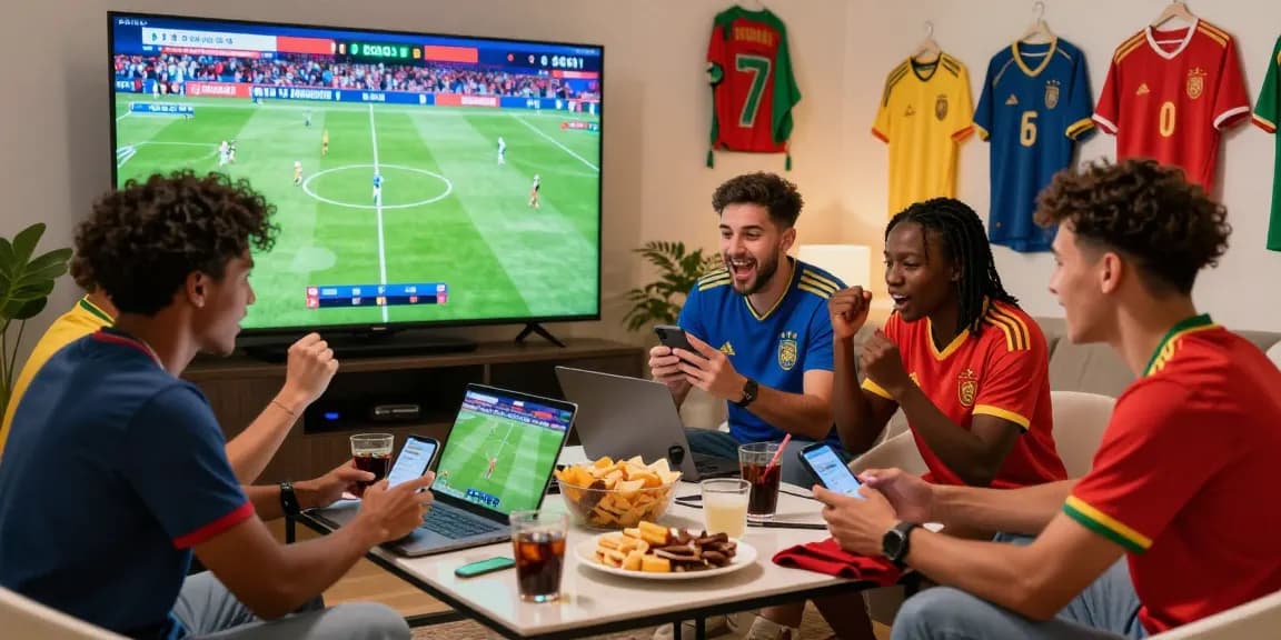 Exciting dynamic sports betting scene showcasing GACOR25 user experience during World Cup 2026.