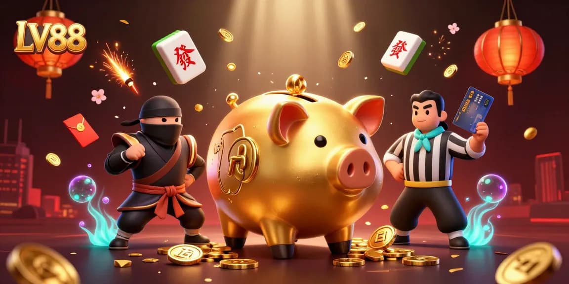 Win big at LV88 with thrilling gaming action and vibrant casino elements!
