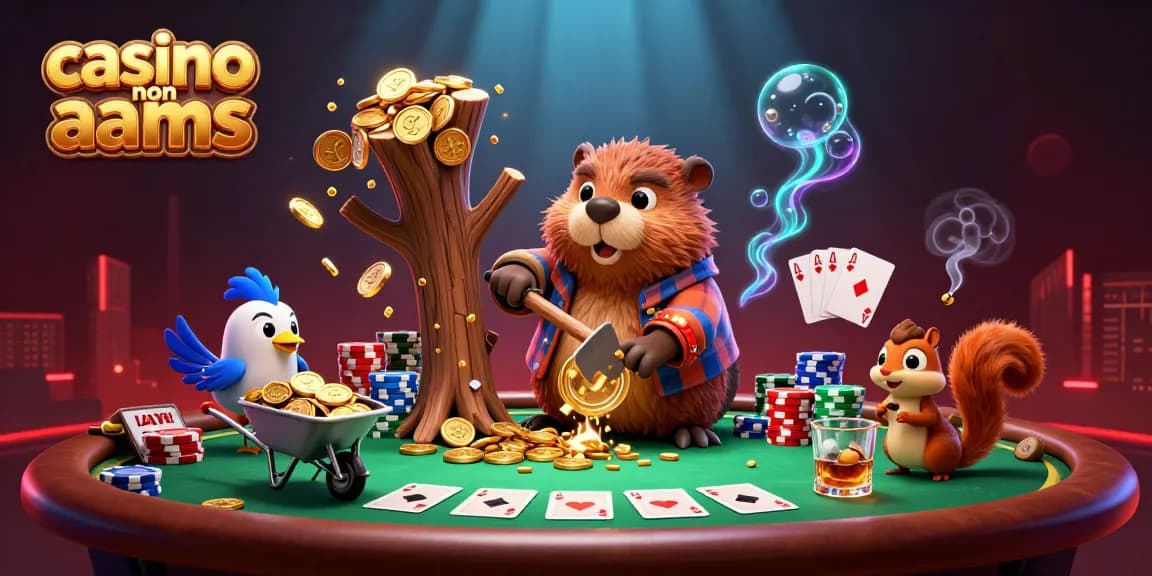 Gioca nei casinò non AAMS con un ricco paesaggio di personaggi e tavoli da poker.