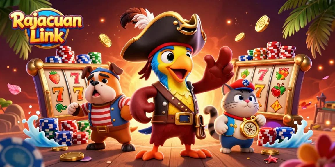 Slot jackpot menarik perhatian dengan Rajacuan Link, penuhi koleksi mesin slot dengan simbol beruntung dan koin emas.