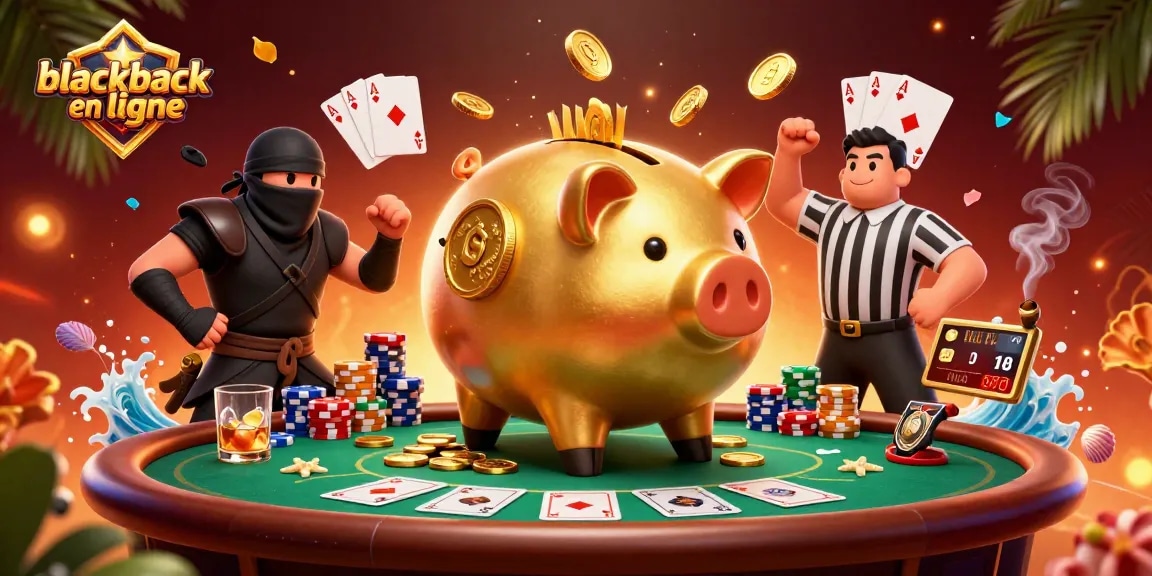 Transformez votre expérience de jeu avec blackjack en ligne et gagnez des pièces d'or en jouant