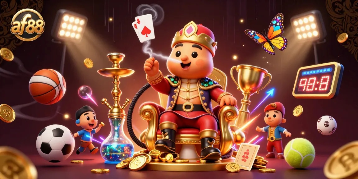 Join af88's thrilling online casino experience with vibrant gaming elements and rich visual detail.