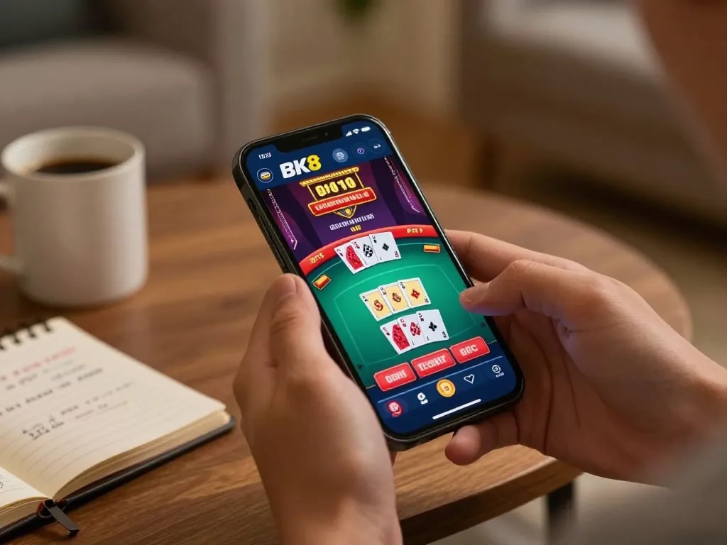 Engage with BK8 casino app while enjoying online gaming from the comfort of home