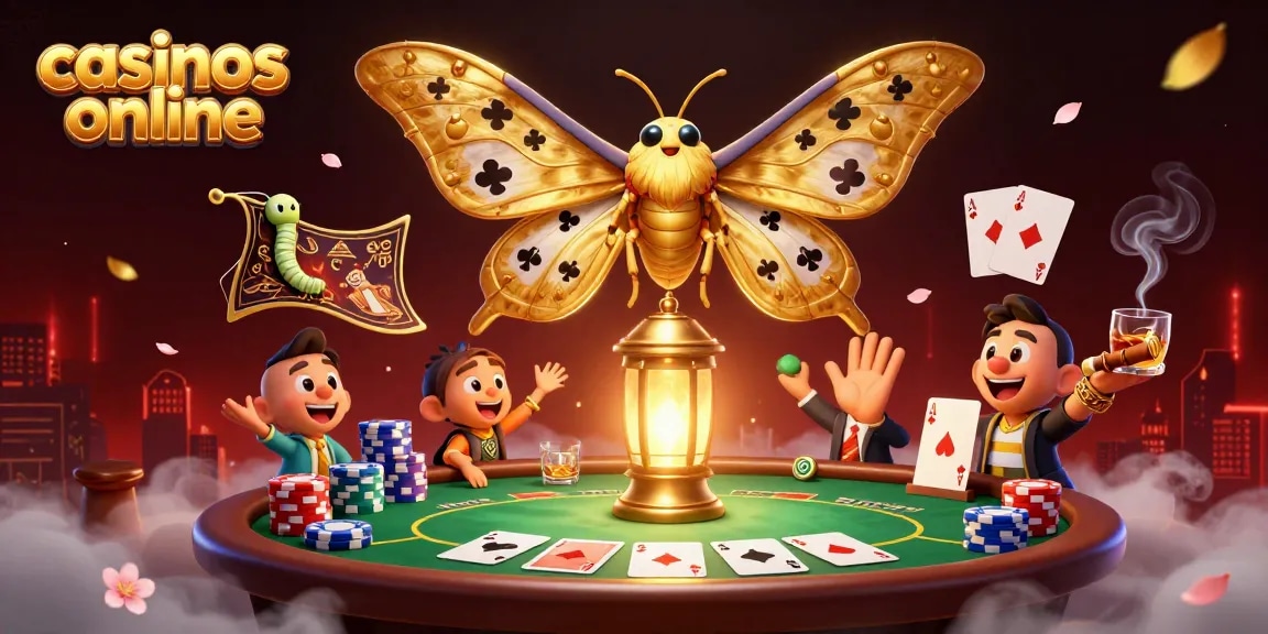 Accede a emocionantes juegos en casinos online con una ilustración 3D vibrante y detallada.