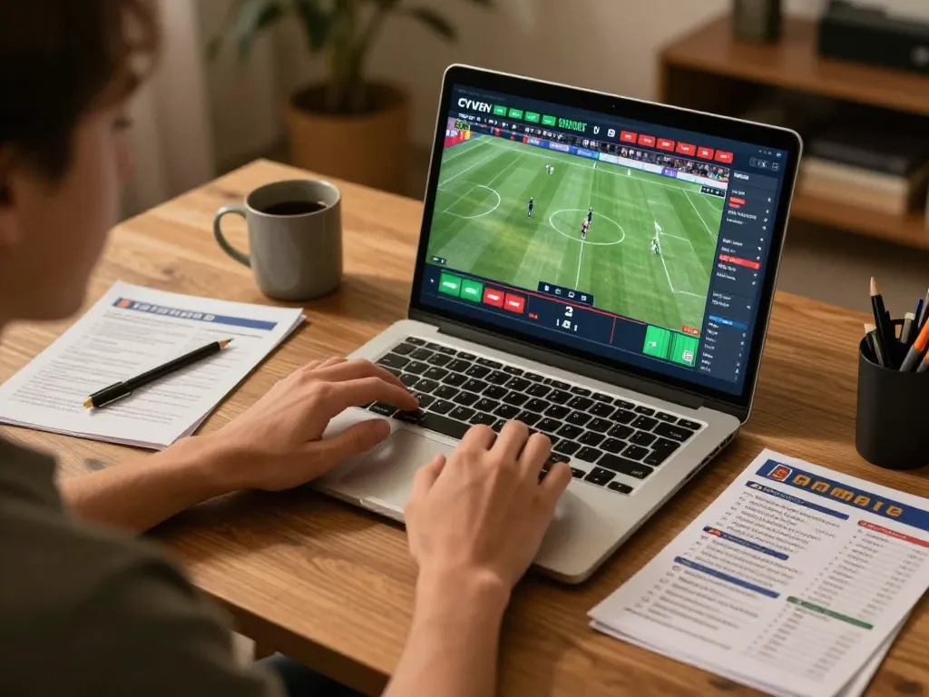 Experience dynamic sports betting at Nhà cái Jun88 with a focused home gaming setup.