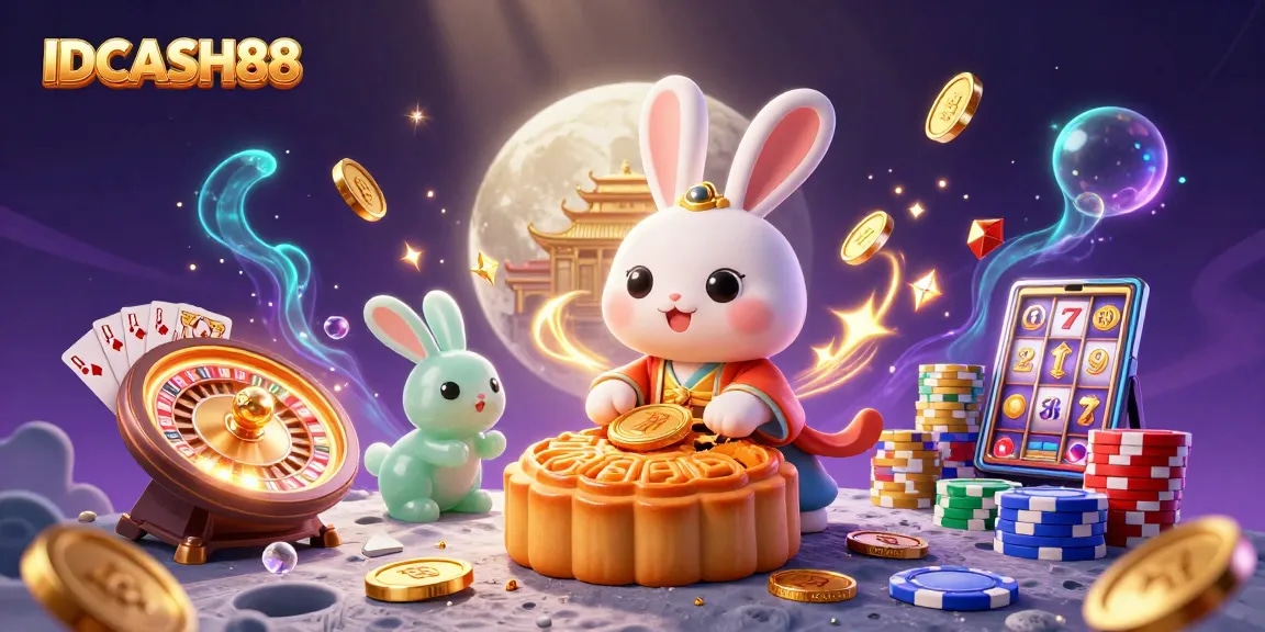 Join the excitement at IDCASH88 with a 3D cartoony lunar casino adventure!