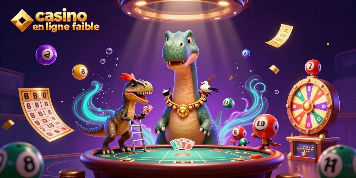 Découvrez des jeux palpitants dans un casino en ligne fiable avec cette illustration dynamique.