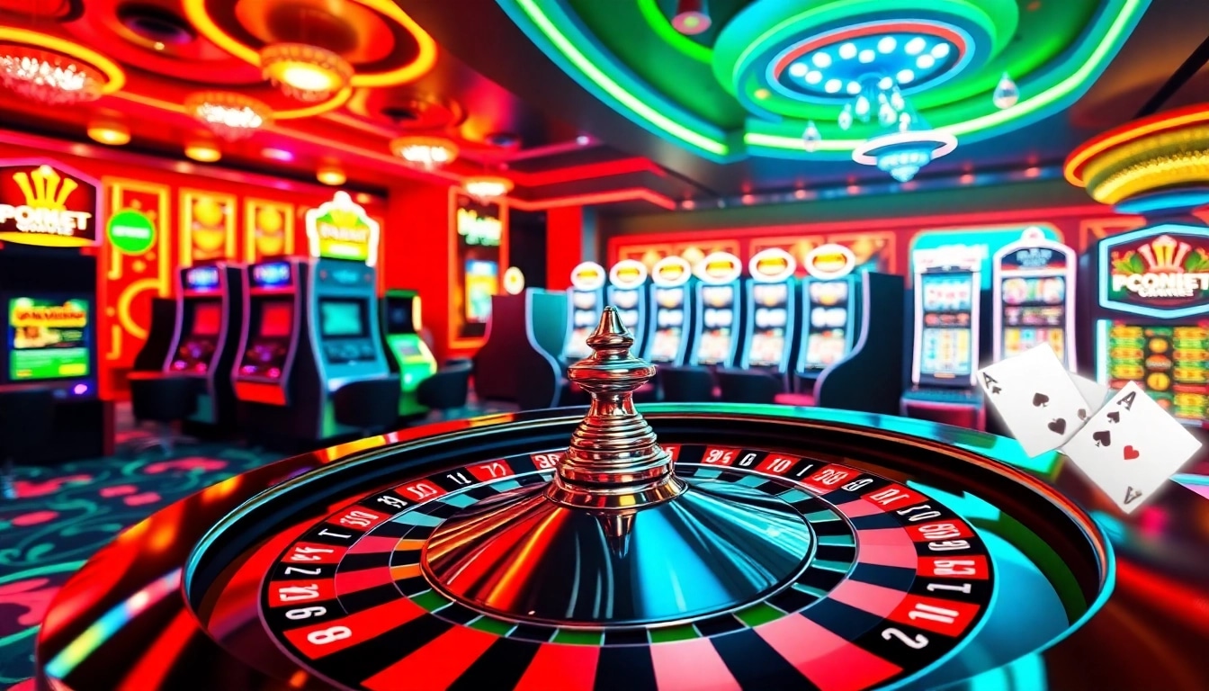 Experience the excitement of the Best payout online casino UK with vibrant gaming elements.