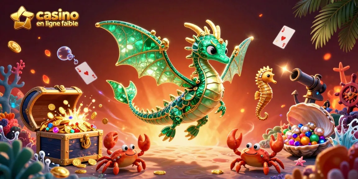 Jouez au casino en ligne fiable avec d'incroyables trésors et une ambiance fantastique sous-marine.