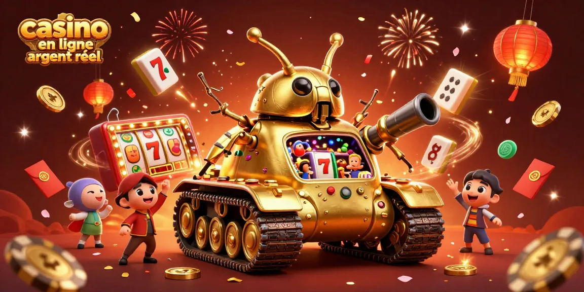 Jouez à un casino en ligne argent réel dans un univers vibrant de chance et de festivités.