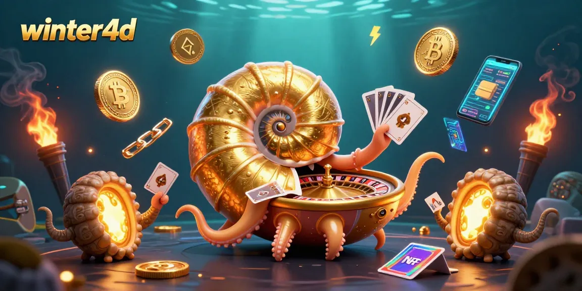 Wujudkan pengalaman bermain winter4d dengan nautilus raksasa dan koin kripto mengelilinginya.