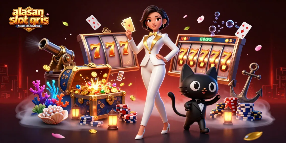 Engaging scene depicting reasons why alasan slot qris harus dihentikan in an interactive casino environment filled with richness and detail.