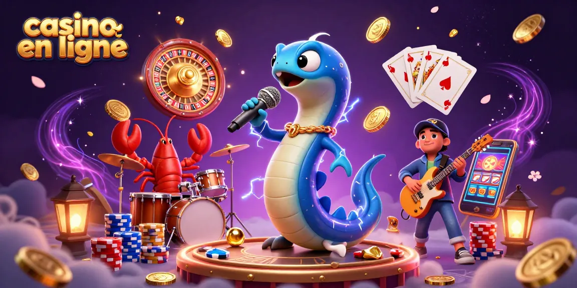 Profitez de l'excitation du casino en ligne avec une scène animée sous-marine riche en éléments de jeux.