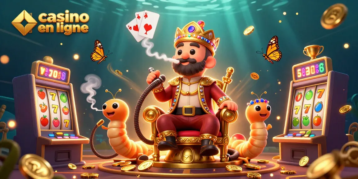 Découvrez un casino en ligne avec des machines à sous animées et un maître chicha coloré.