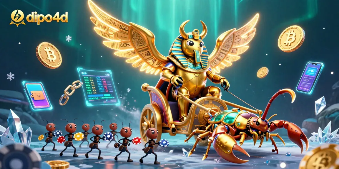 Experience the thrilling action of dipo4d with captivating features, glowing coins, and vibrant characters.