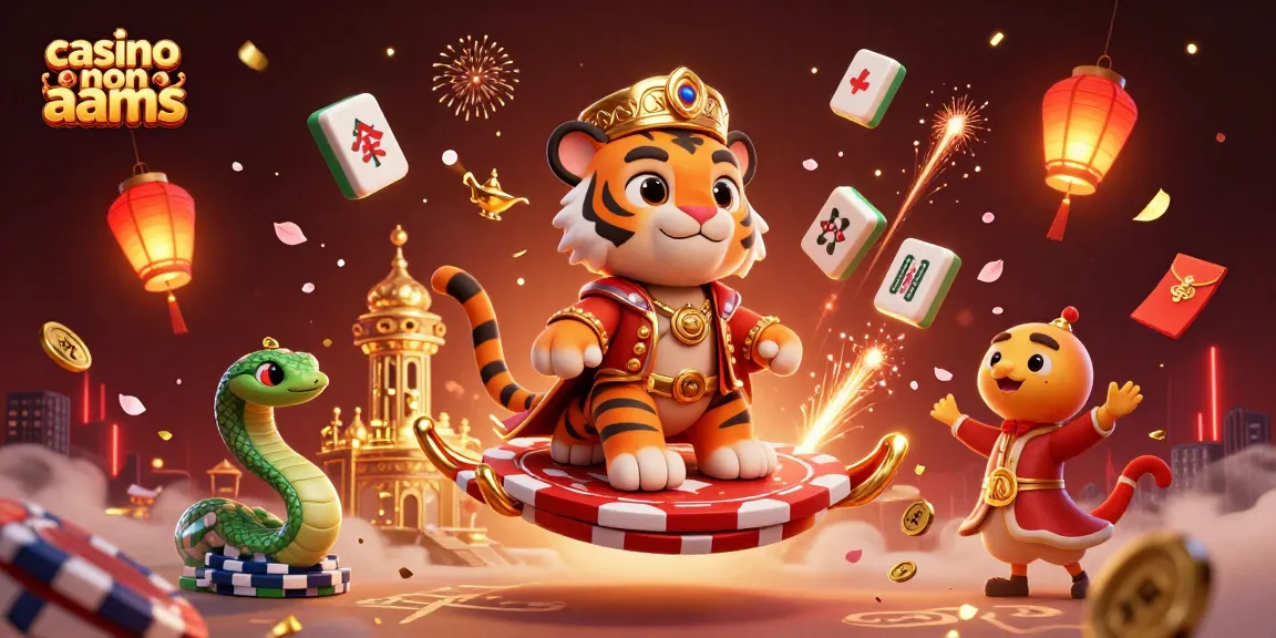 Gioca nei casino non AAMS con il sultano della notte su un tappeto volanti di fiches illuminate.
