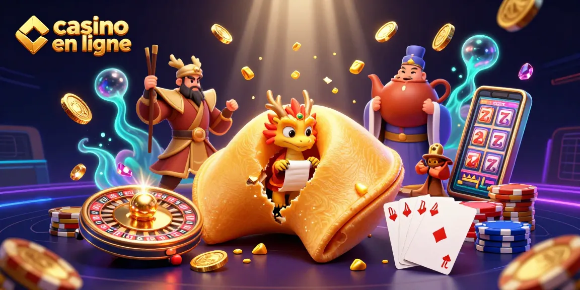 Jouer au casino en ligne avec des dragons et des éléments de jeu animés dans une scène colorée.