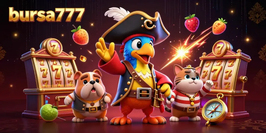 Menangkan jackpot terbaik di bursa777 dengan beragam slot menarik dan karakter lucu.