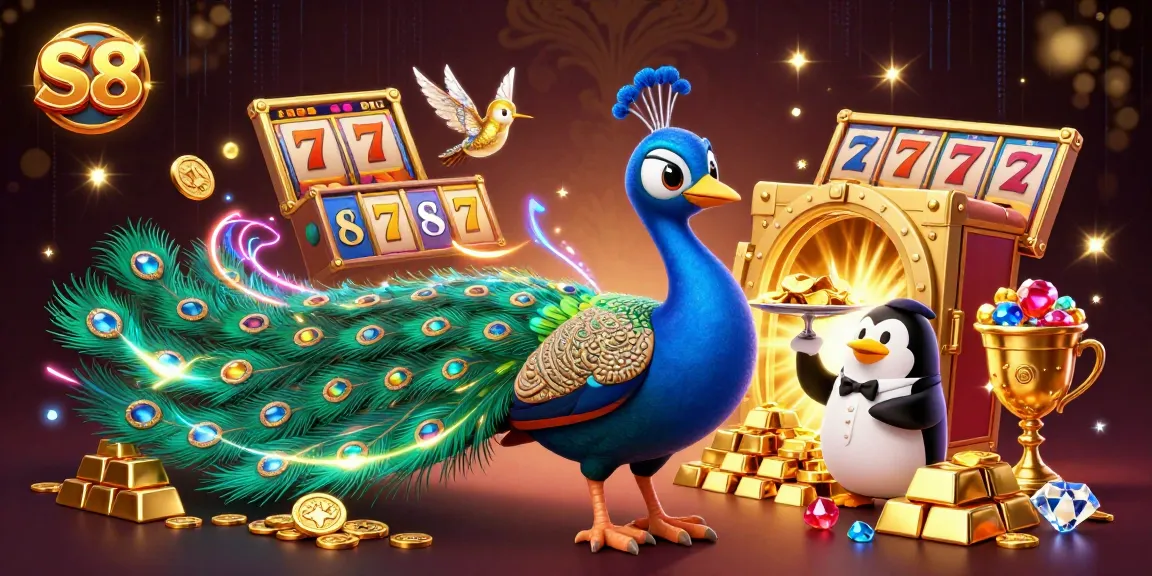 Experience luxurious gameplay with S8 featuring exclusive slots, vibrant characters, and dazzling treasures.