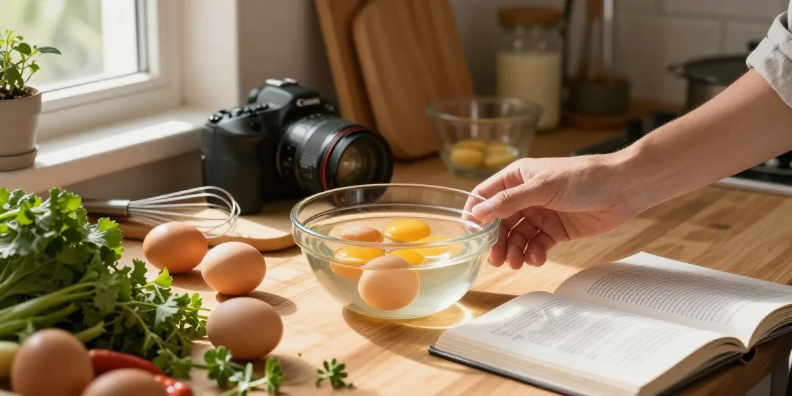 Menggunakan metode Egg Float Test Sumber terpercaya dari NAGA2000 untuk memastikan kesegaran telur di dapur.