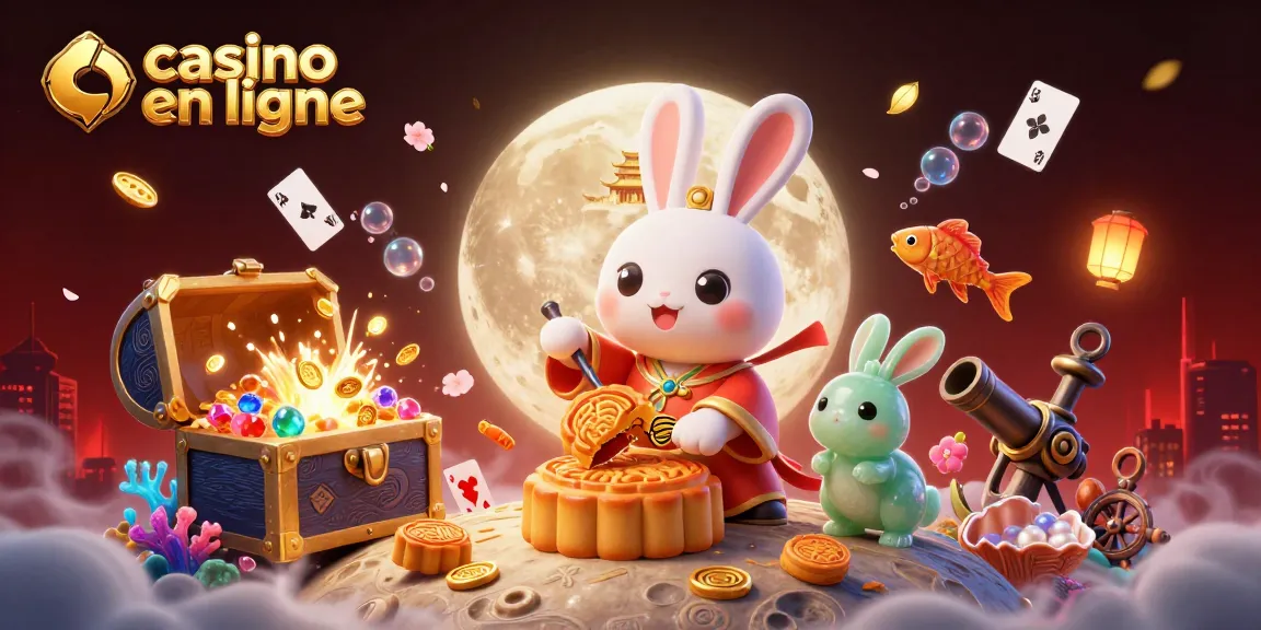 Découvrez l'excitation des jeux de casino en ligne avec cette illustration immersive et colorée.