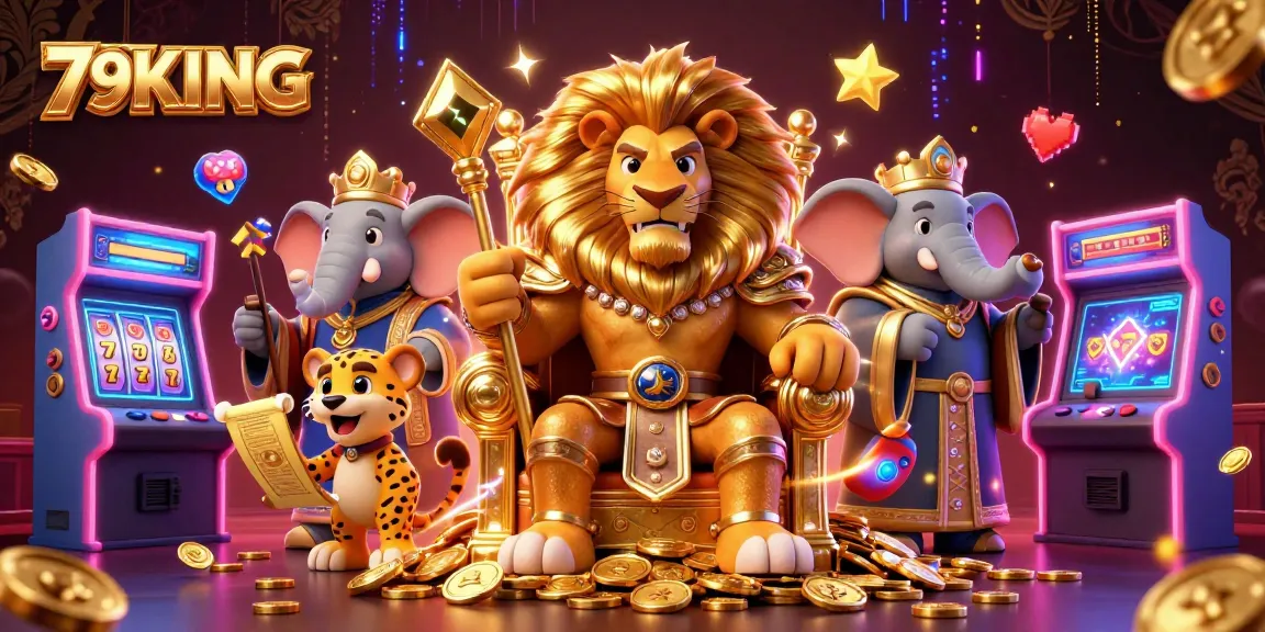 Experience thrilling fun at 79KING with animated slot games and royal casino themes.