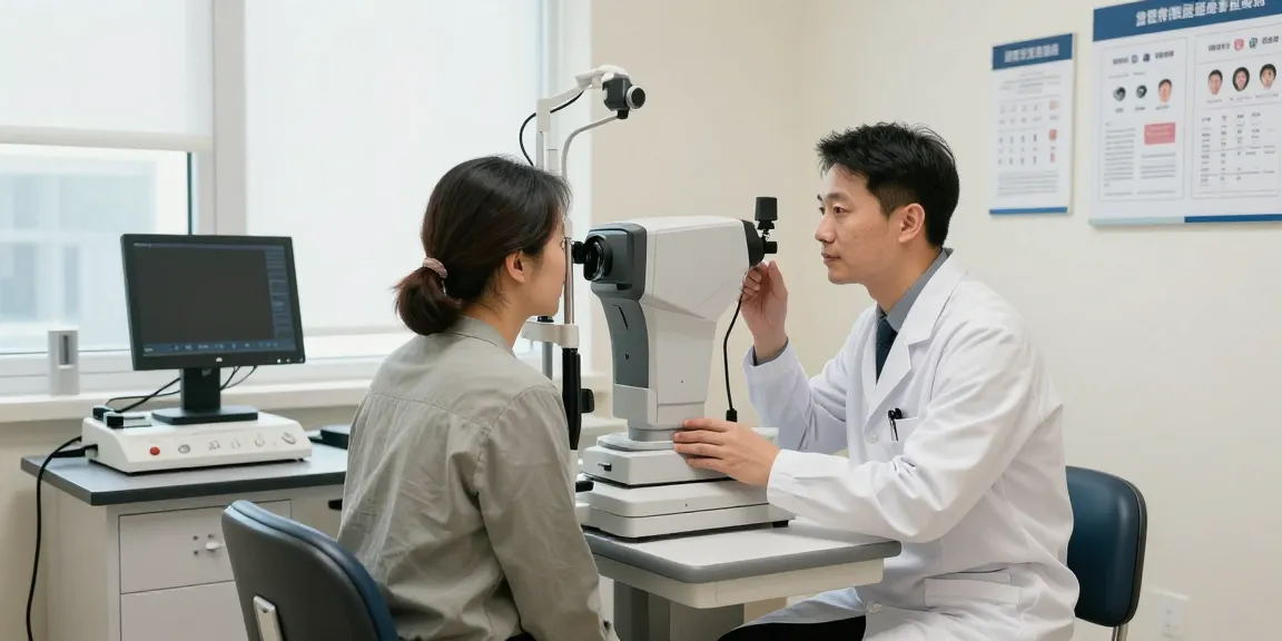 Patient consultation at SNU Eye Clinic emphasizing eye care and advanced diagnostics for eye health https://snuseoulglobal.com