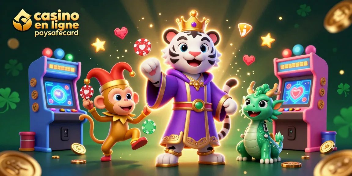 Profitez du meilleur casino en ligne paysafecard avec une ambiance animée et des personnages captivants.