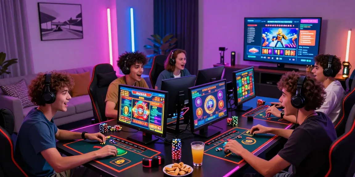 Friends playing on tempototo gaming platform, enjoying slots and togel excitement