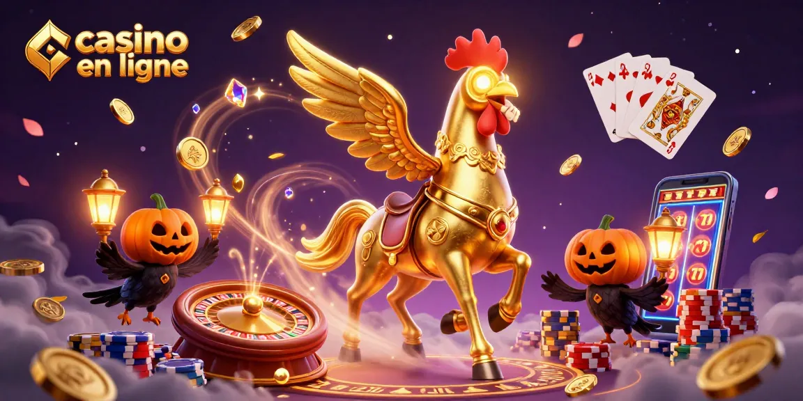 Profitez d'un casino en ligne avec une scène animée d'un chevalier et des jeux de cartes.